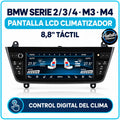 Pantalla LCD climatizador BMW Serie 2 3 4 M3 M4 - portada