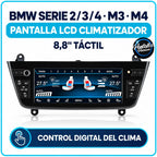 Pantalla LCD climatizador BMW Serie 2 3 4 M3 M4 - portada