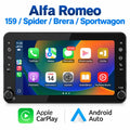 Alfa Romeo 159 Brera Spider Sportwagon - Radio Pantalla Carplay y Android Auto