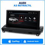 Audi A3 pantalla retráctil 7 pulgadas CarPlay Android Auto