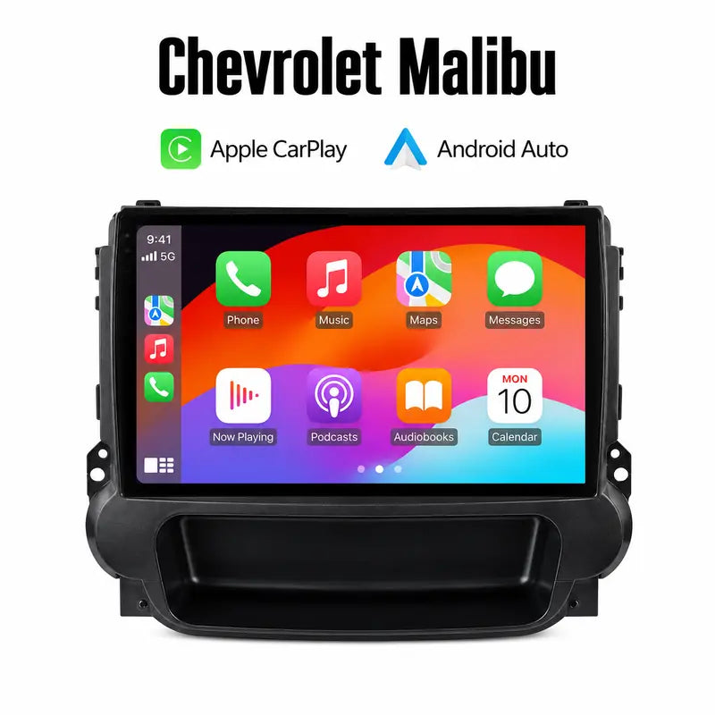 Radio pantalla CarPlay y Android Auto para Chevrolet Malibu 2011-2016