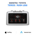 Daihatsu Terios Toyota Rush J200 - pantalla CarPlay y Android Auto