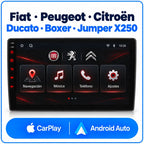 Fiat Ducato Peugeot Boxer Citroën Jumper X250 pantalla CarPlay Android Auto