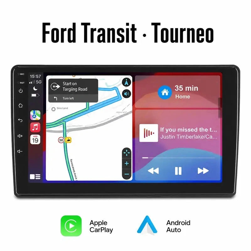 Radio pantalla CarPlay y Android Auto para Ford Transit Tourneo 2018-2022