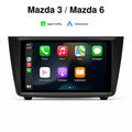 Radio pantalla CarPlay y Android Auto para Mazda 3 6 2007-2012