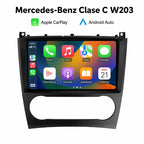 Radio pantalla CarPlay y Android Auto para Mercedes-Benz Clase C