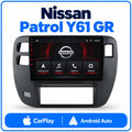Nissan Patrol Y61 GR pantalla CarPlay Android Auto