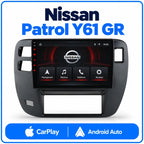 Nissan Patrol Y61 GR pantalla CarPlay Android Auto