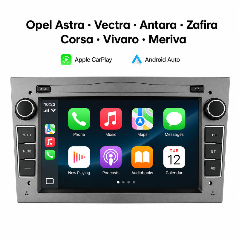 Radio pantalla CarPlay y Android Auto para Opel Astra H Zafira Antara Vectra Corsa - foto 15