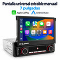 Radio Pantalla Carplay + Android Auto 1 DIN