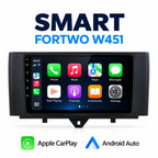 Smart Fortwo W451 — Portada CarPlay y Android Auto