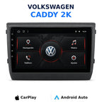 Volkswagen Caddy 2K 2004-2015 radio pantalla CarPlay y Android Auto