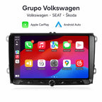 Radio pantalla CarPlay y Android Auto para Grupo Volkswagen, SEAT y Skoda