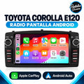 Radio pantalla Toyota Corolla E120 - portada Pantallas Premium