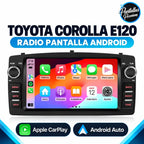 Radio pantalla Toyota Corolla E120 - portada Pantallas Premium