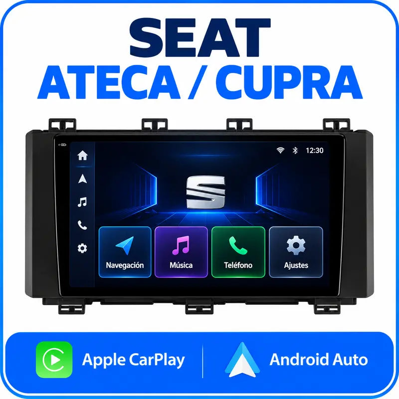 Portada radio pantalla Seat Ateca y Cupra Ateca