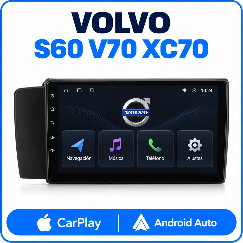 Volvo S60 V70 XC70 portada CarPlay Android Auto