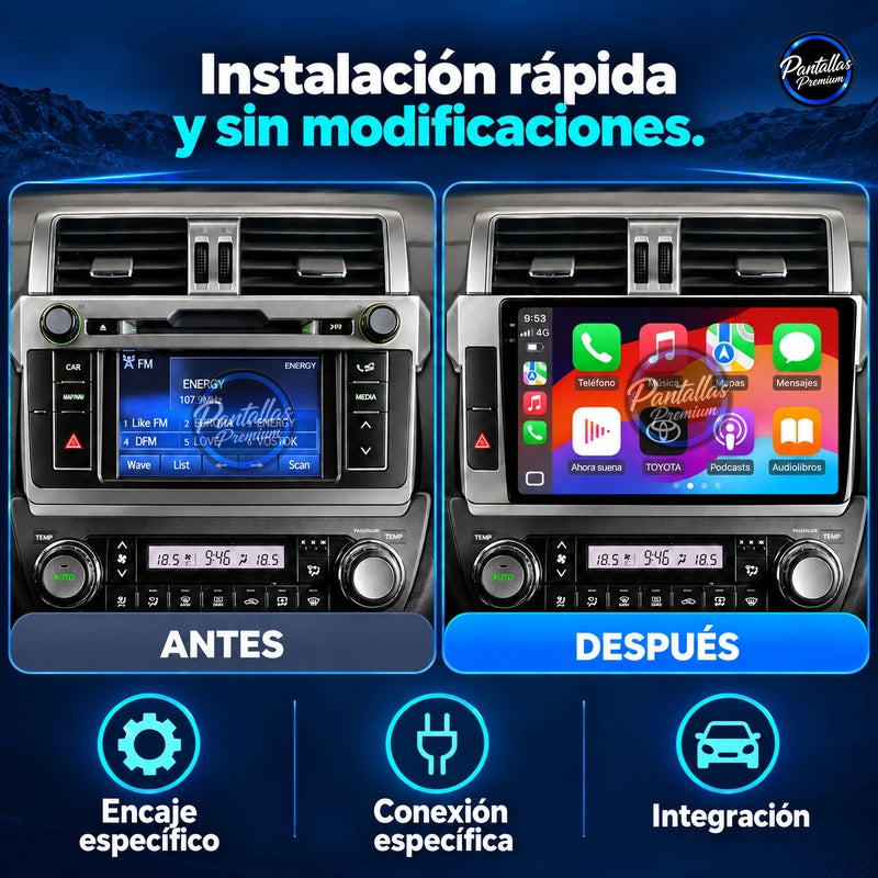 Toyota Prado 2013-2017/2018 - antes despues