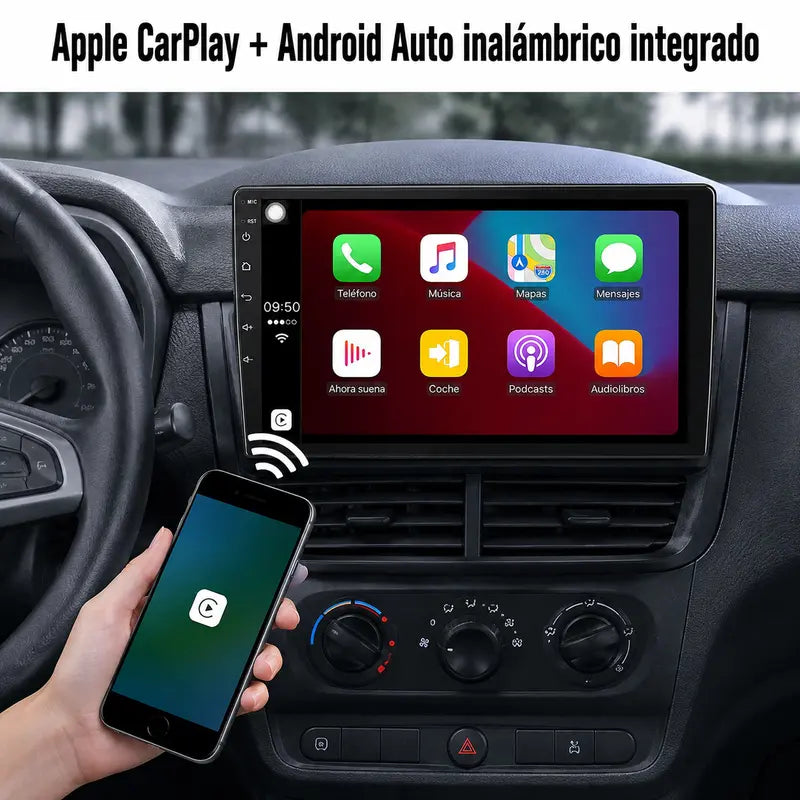 Radio pantalla CarPlay y Android Auto para Renault Kangoo 2008-2018 - foto 4