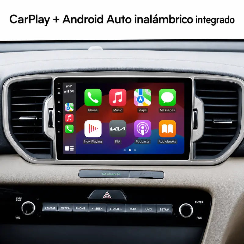 Radio pantalla CarPlay y Android Auto para KIA Sportage 4 2016-2018 - foto 4