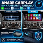 Añade CarPlay sin cambiar la pantalla original del Mercedes Clase S W222 W217