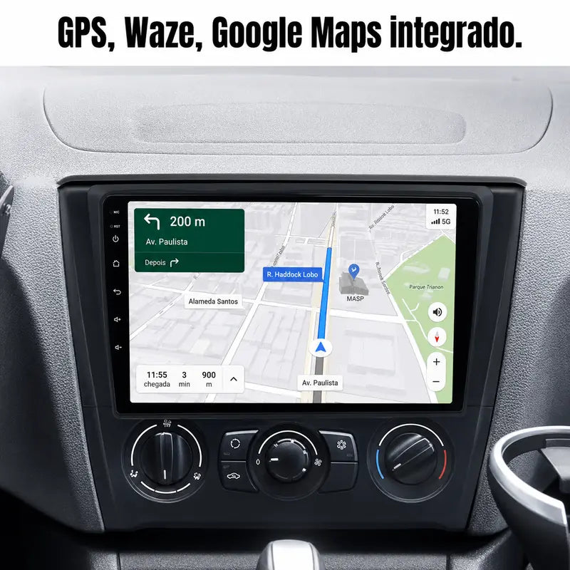Radio pantalla CarPlay y Android Auto para BMW Serie 1 E87 E81 E82 E88 2004-2011 - foto 5