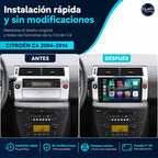Radio pantalla CarPlay y Android Auto para Citroen C4 2004-2009 - foto 2