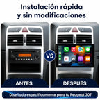 Radio pantalla CarPlay y Android Auto para Peugeot 307 2002-2013 - foto 2