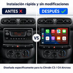 Radio pantalla CarPlay y Android Auto para Citroen C3 C4 Aircross 2017-2023 - foto 2