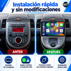Kia Soul Mk1 AM - instalación rápida antes y después