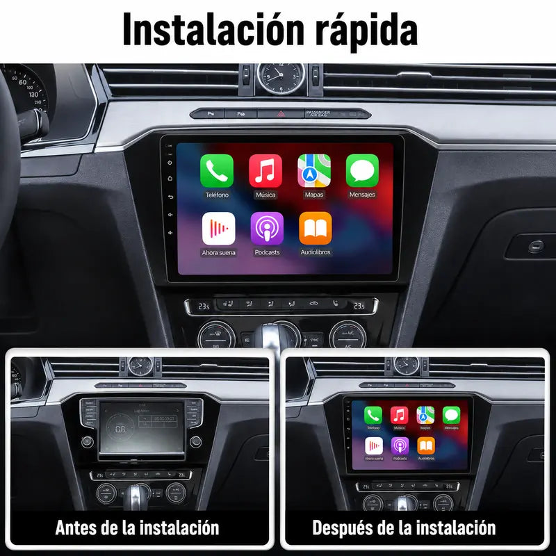Radio pantalla CarPlay y Android Auto para Volkswagen Passat B8 - foto 2