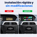 Radio pantalla CarPlay y Android Auto para Mercedes-Benz Clase C W204 S204 2007-2015 - foto 2