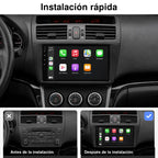 Radio pantalla CarPlay y Android Auto para Mazda 3 6 2007-2012 - foto 2