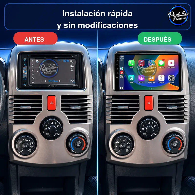 Instalación sin modificaciones Daihatsu Terios Toyota Rush J200