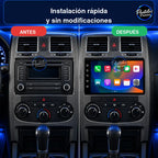 Instalación sin modificaciones Volkswagen Touran 1T3