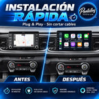 02 Kia Rio Stonic instalación rápida antes y después