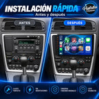 Volvo S60 V70 XC70 instalación rápida antes y después