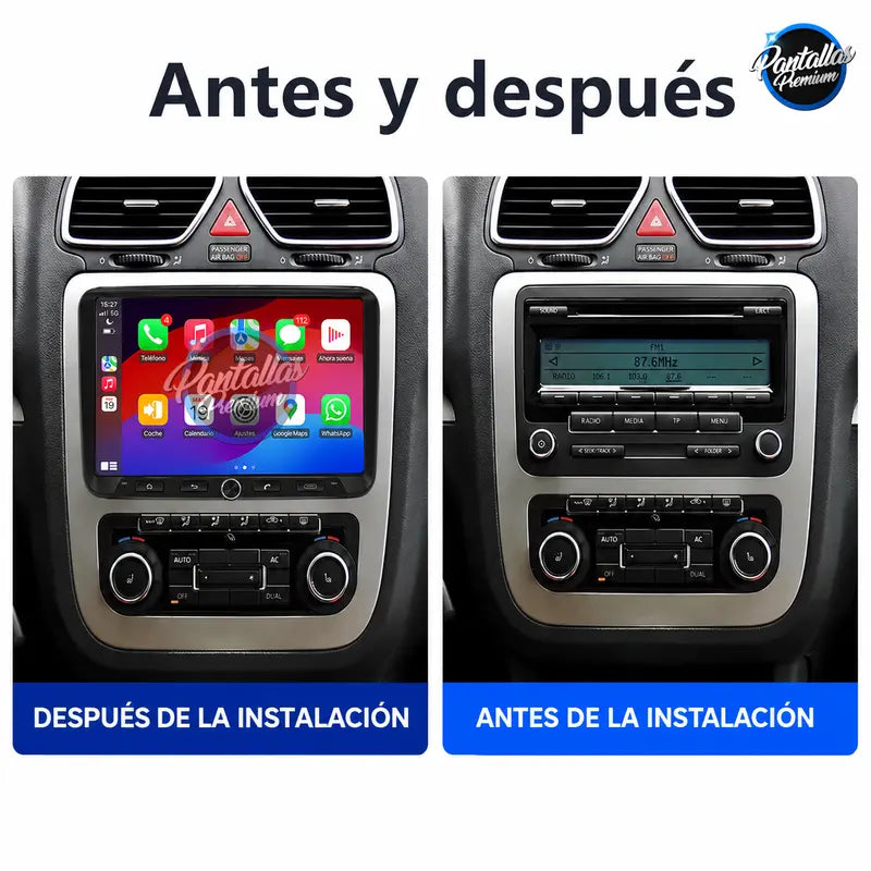 Radio pantalla CarPlay y Android Auto para Grupo Volkswagen, SEAT y Skoda - foto 2