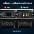 Seat Leon MK3 Seat Ibiza 2012-2020 - Radio Pantalla Carplay y Android Auto