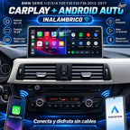 Radio pantalla CarPlay y Android Auto para BMW Serie 1 2 3 4 F20 F30 F32 F36 NBT EVO 4G 2013-2017 - foto 3