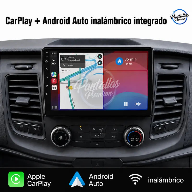 Radio pantalla CarPlay y Android Auto para Ford Transit Tourneo 2018-2022 - foto 3