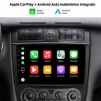 Radio pantalla CarPlay y Android Auto para Mercedes-Benz Clase C - foto 2