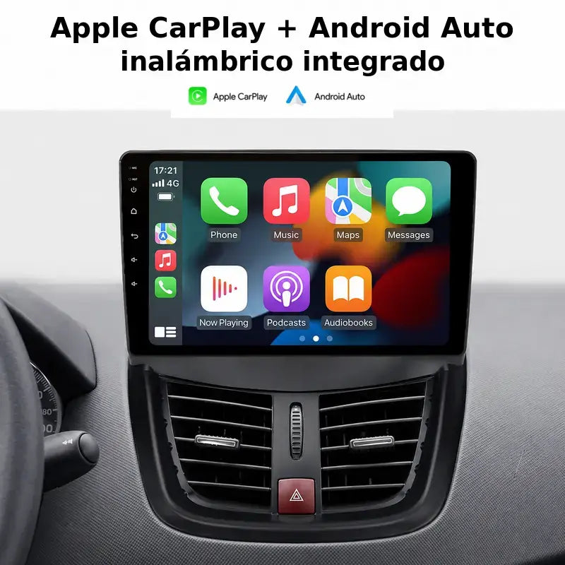 Radio pantalla CarPlay y Android Auto para Peugeot 207 2006-2015 - foto 3