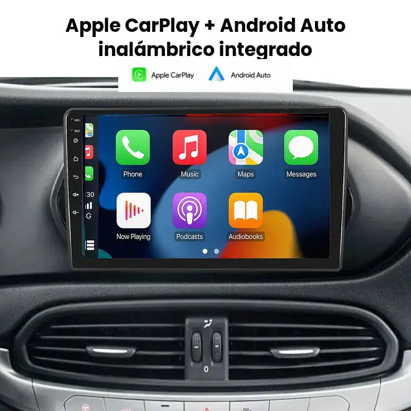 Radio pantalla CarPlay y Android Auto para Fiat Tipo Egea Lounge 2016-2020 - foto 3