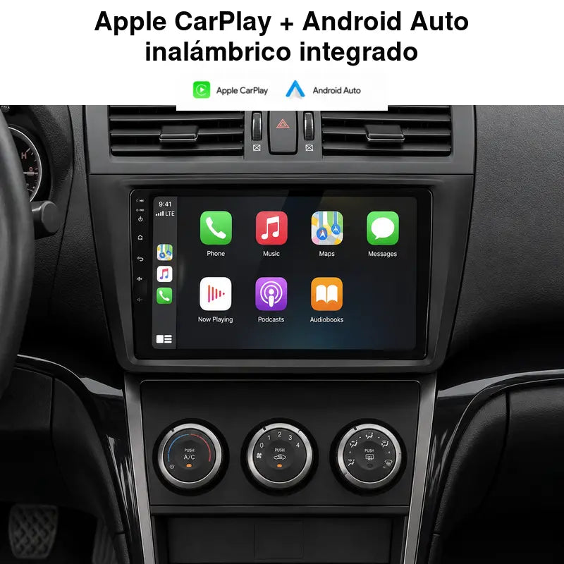 Radio pantalla CarPlay y Android Auto para Mazda 3 6 2007-2012 - foto 3