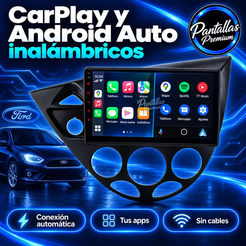 Apple CarPlay y Android Auto inalámbricos