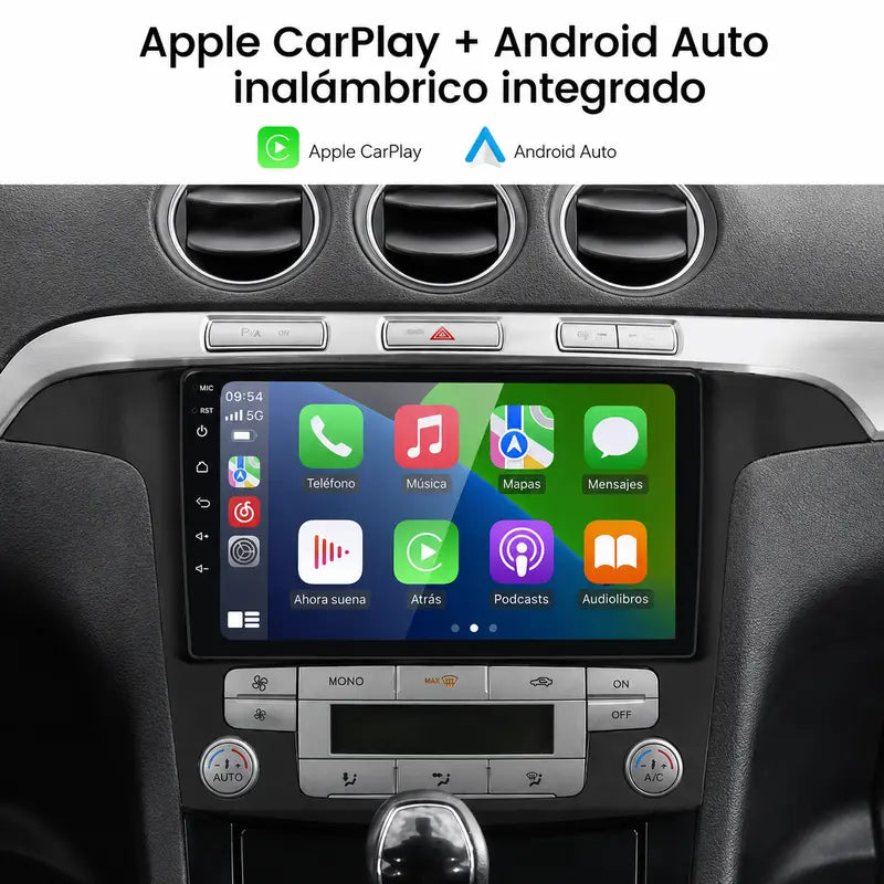 Radio pantalla CarPlay y Android Auto para Ford S Max 2007-2015 - foto 3