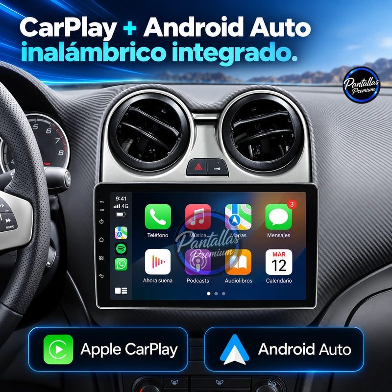 Alfa Romeo Mito 2008 2012 - Radio Pantalla Carplay y Android Auto