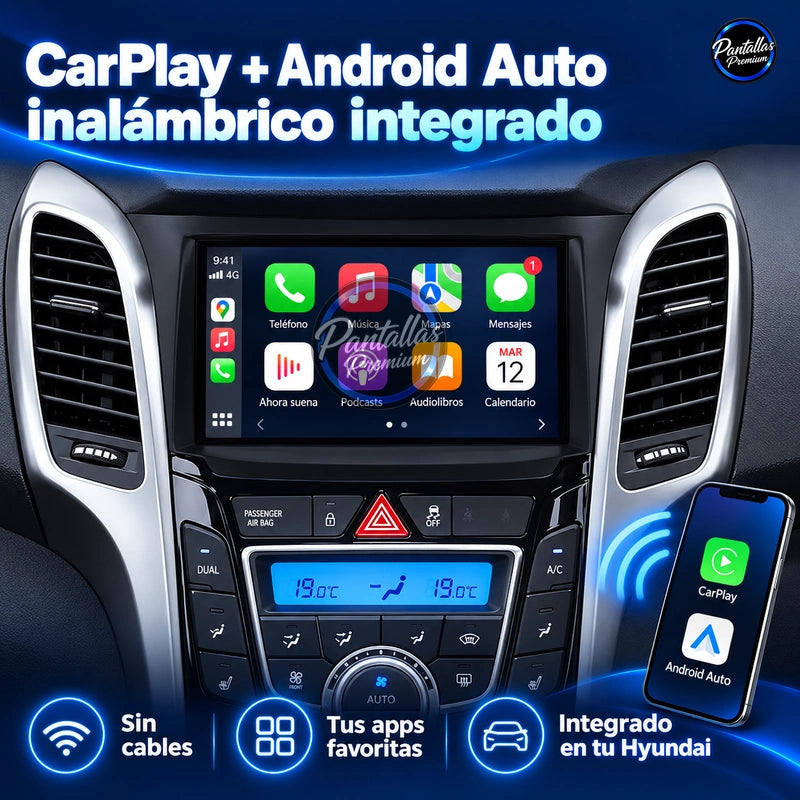 Hyundai i30 / Elantra GT 2013-2016 - carplay
