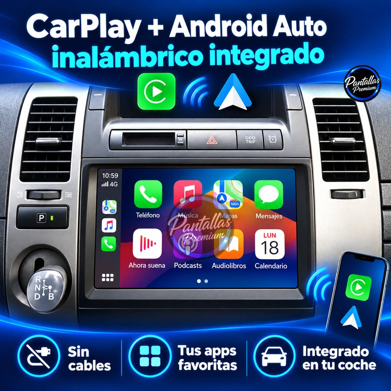 TOYOTA PRIUS 20 — 03-carplay — Pantallas Premium V6.1